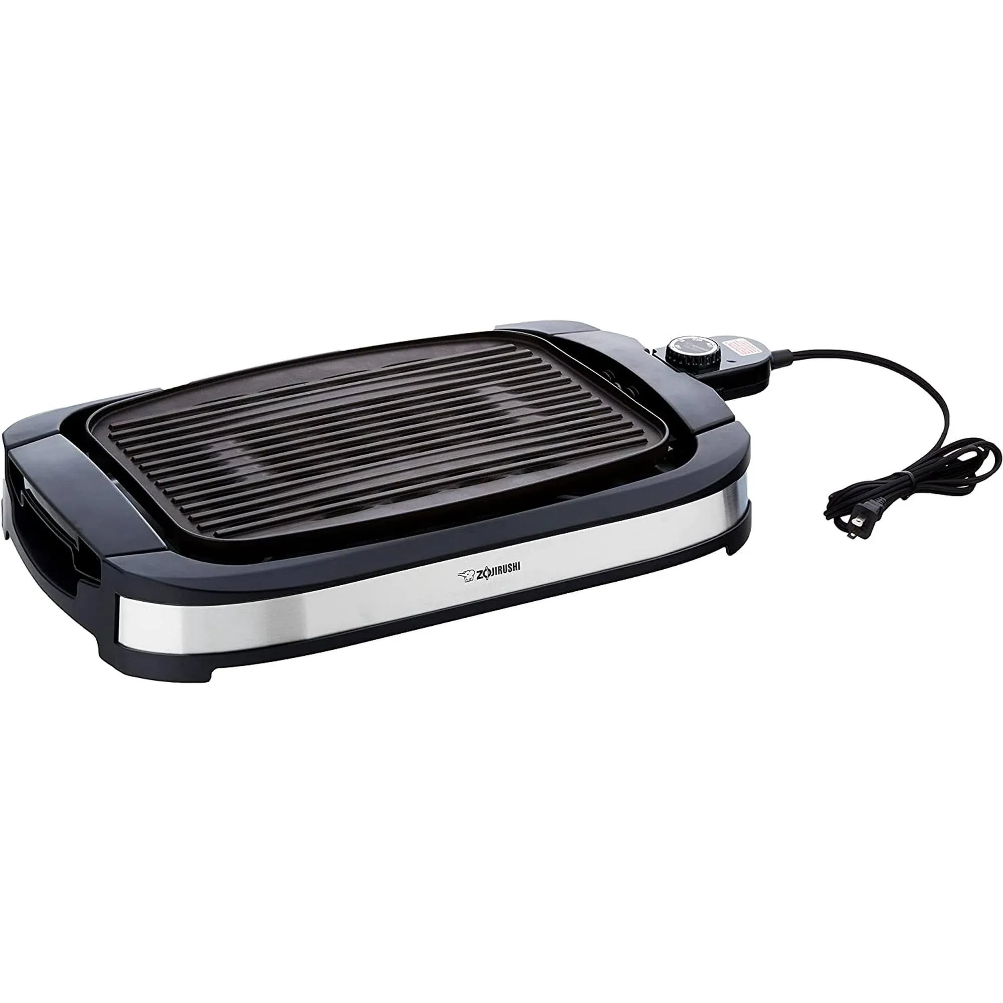 Zojirushi EB-DLC10 Indoor Electric Grill, Stainless Black