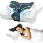 Neck Pillow, Cervical Pillow for Pain Relief, Memory Foam Pillows Sleeping, Adju