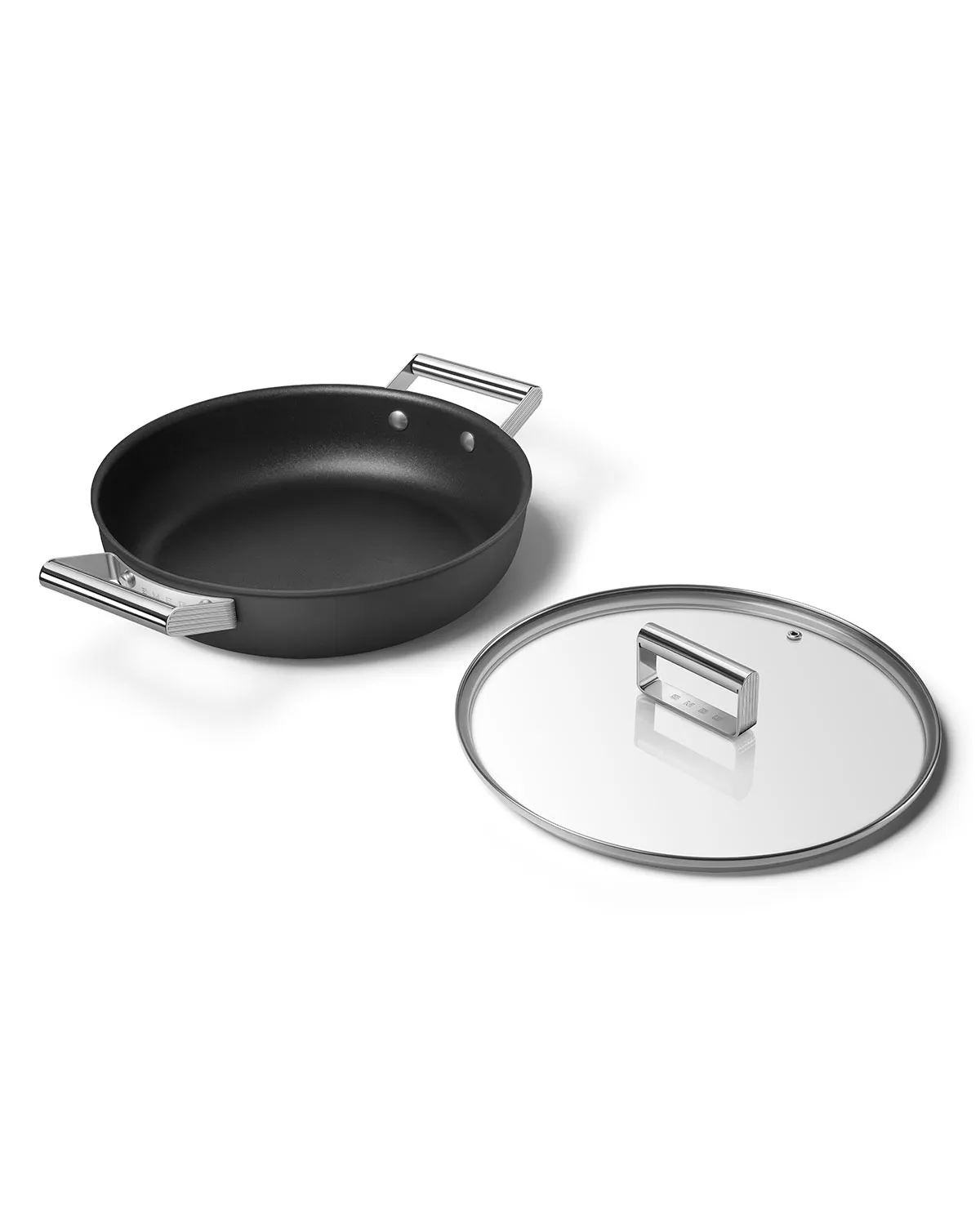 11" Nonstick Deep Pan, Black