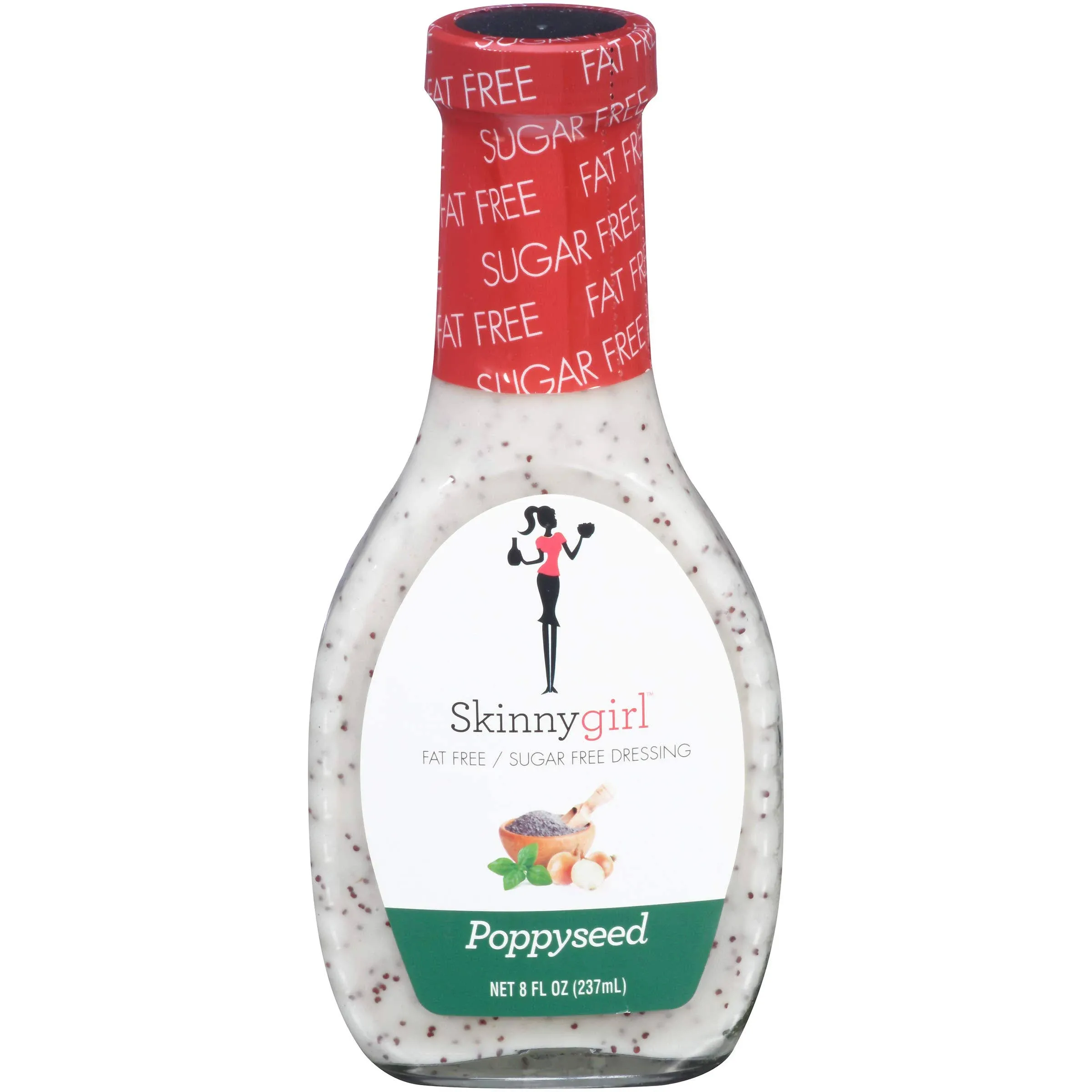 Skinnygirl Dressing, Sugar Free, Poppyseed - 8 fl oz