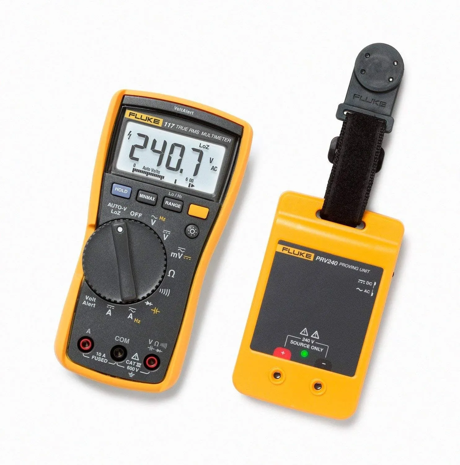 Fluke FLUKE-117/PRV240 Digital Multimeter and Proving Unit Kit