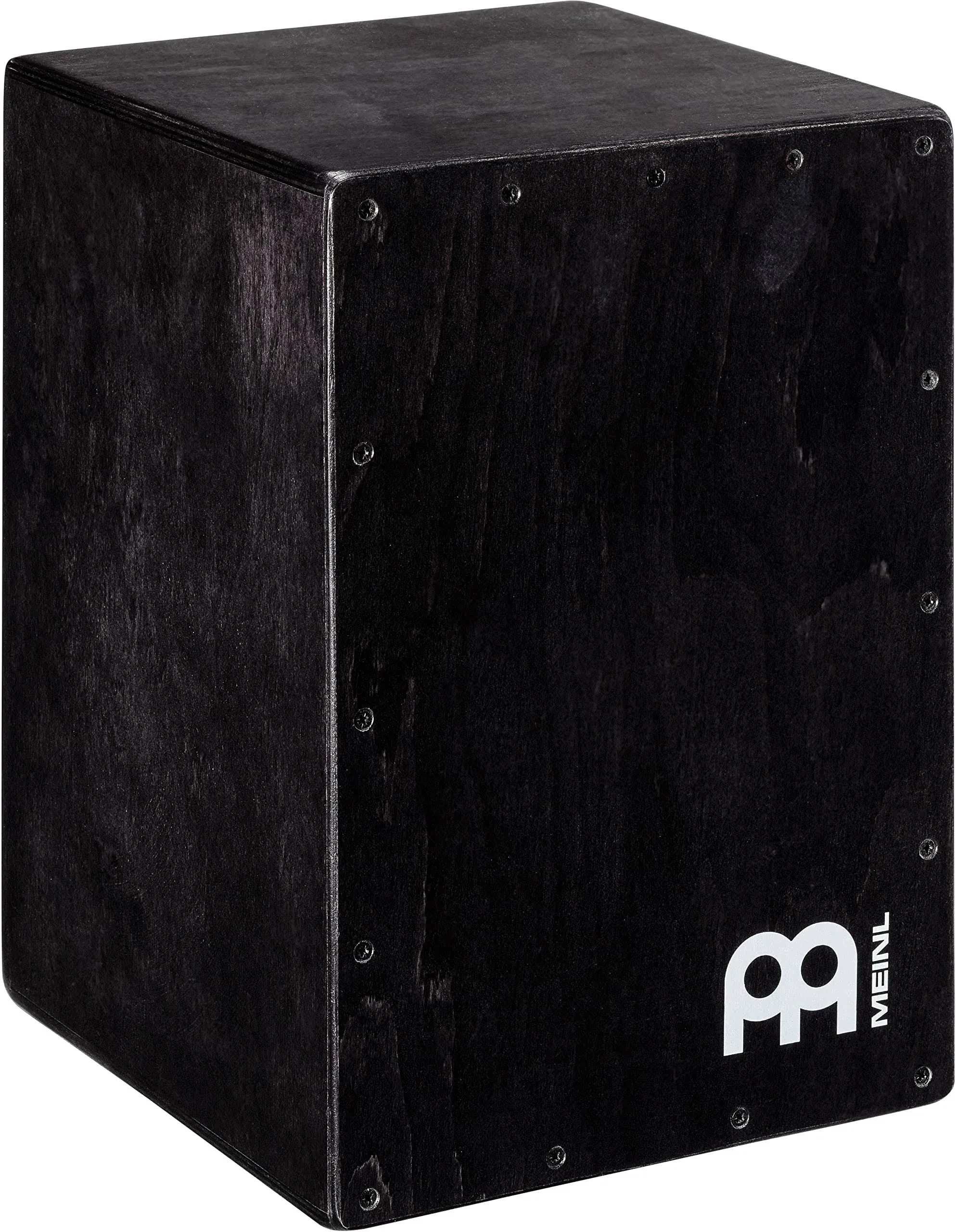 Meinl Percussion Jam Cajon Box Drum with Snare and Bass Tone for Acoustic Music — MADE in EUROPE — Baltic Birch Wood, Play with Your Hands, 2-YEAR WARRANTY (JC50BK)