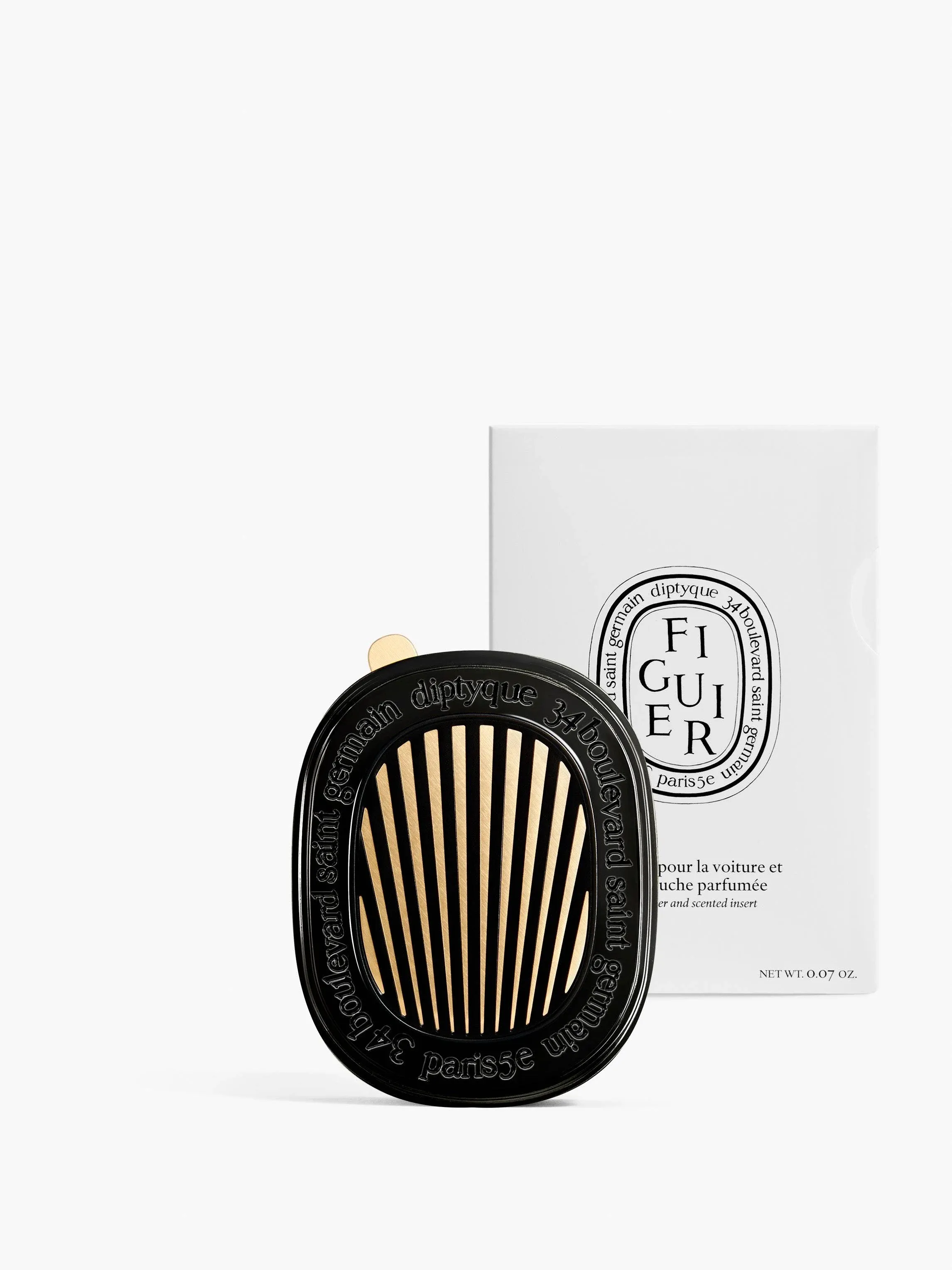 Diptyque - Car Diffuser and Figuier Scented Insert 0.07 oz