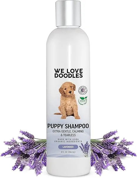 We Love Doodles Puppy Shampoo | Best Shampoo For Puppies | Tearless | USDA Organ