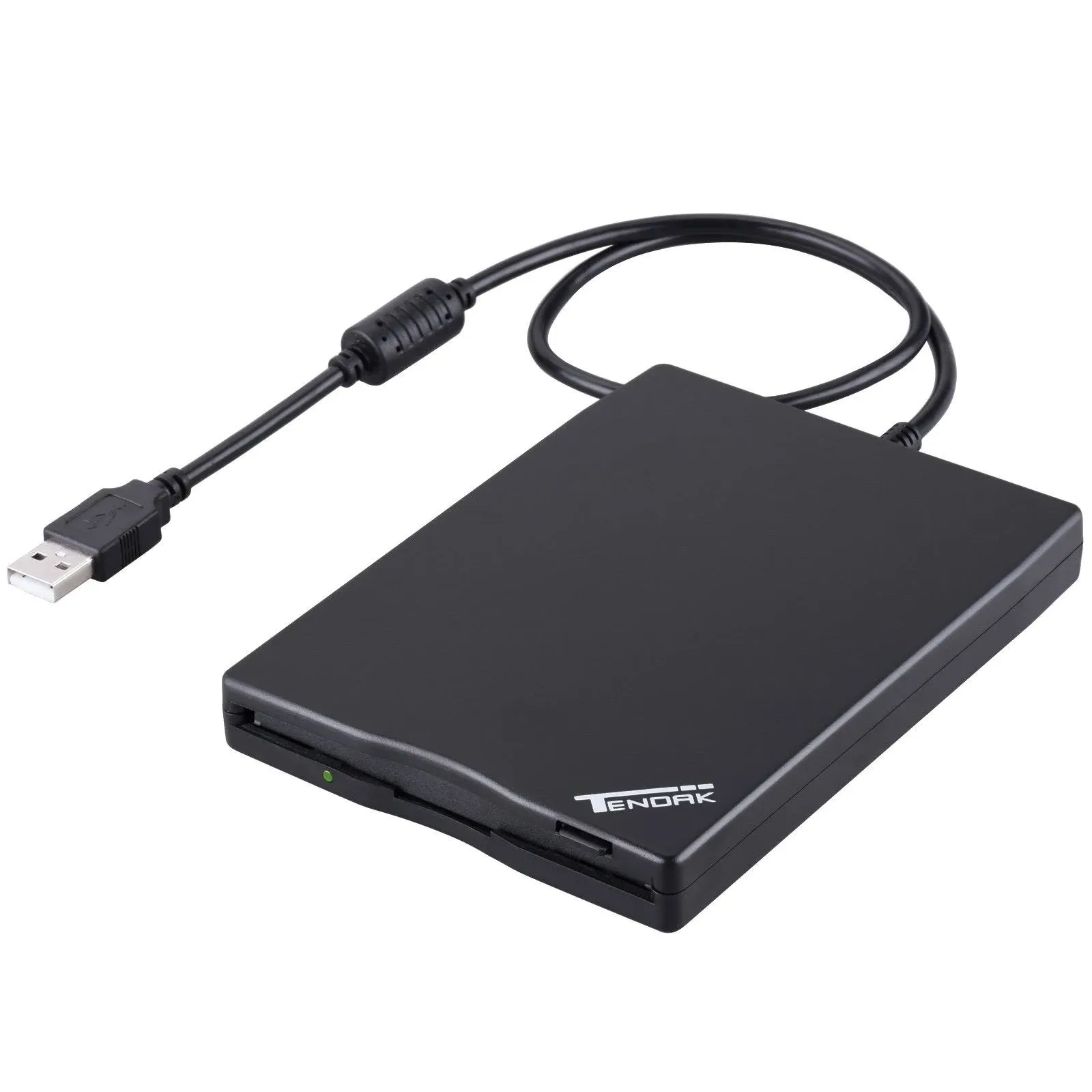 Tendak USB Floppy Disk Drive 3.5&#034; Portable USB External 1.44MB FDD Diskette (5v)