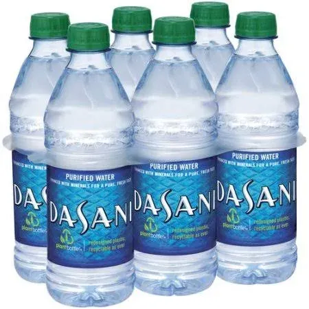 DASANI Purified Water 6 - 16.9 fl oz Bottles