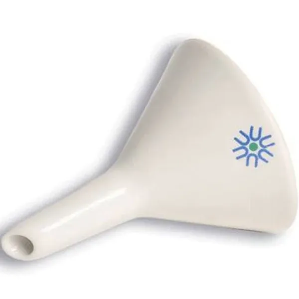 United Scientific Supplies JHF025 Porcelain Hirsch Funnel, 30 mm Diameter,White