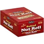 Pearson&#039;s Original Salted Nut Roll Peanut Caramel Nougat Candy 24 Full Size