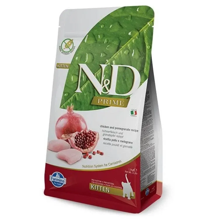 Farmina Dry Cat Food N&D Prime Chicken & Pomegranate