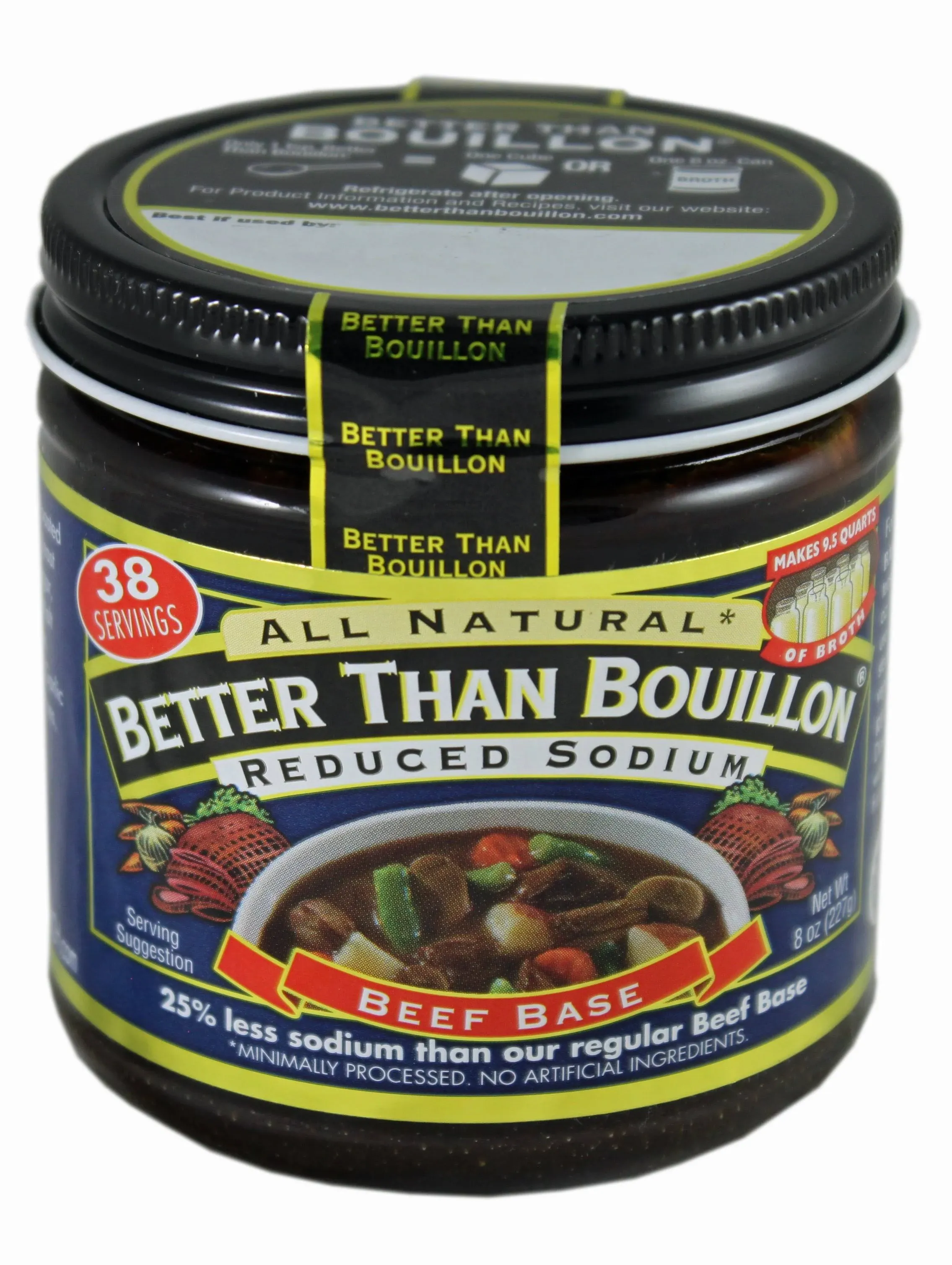 Better than Bouillon Beef Base, Reduced Sodium - 8 oz