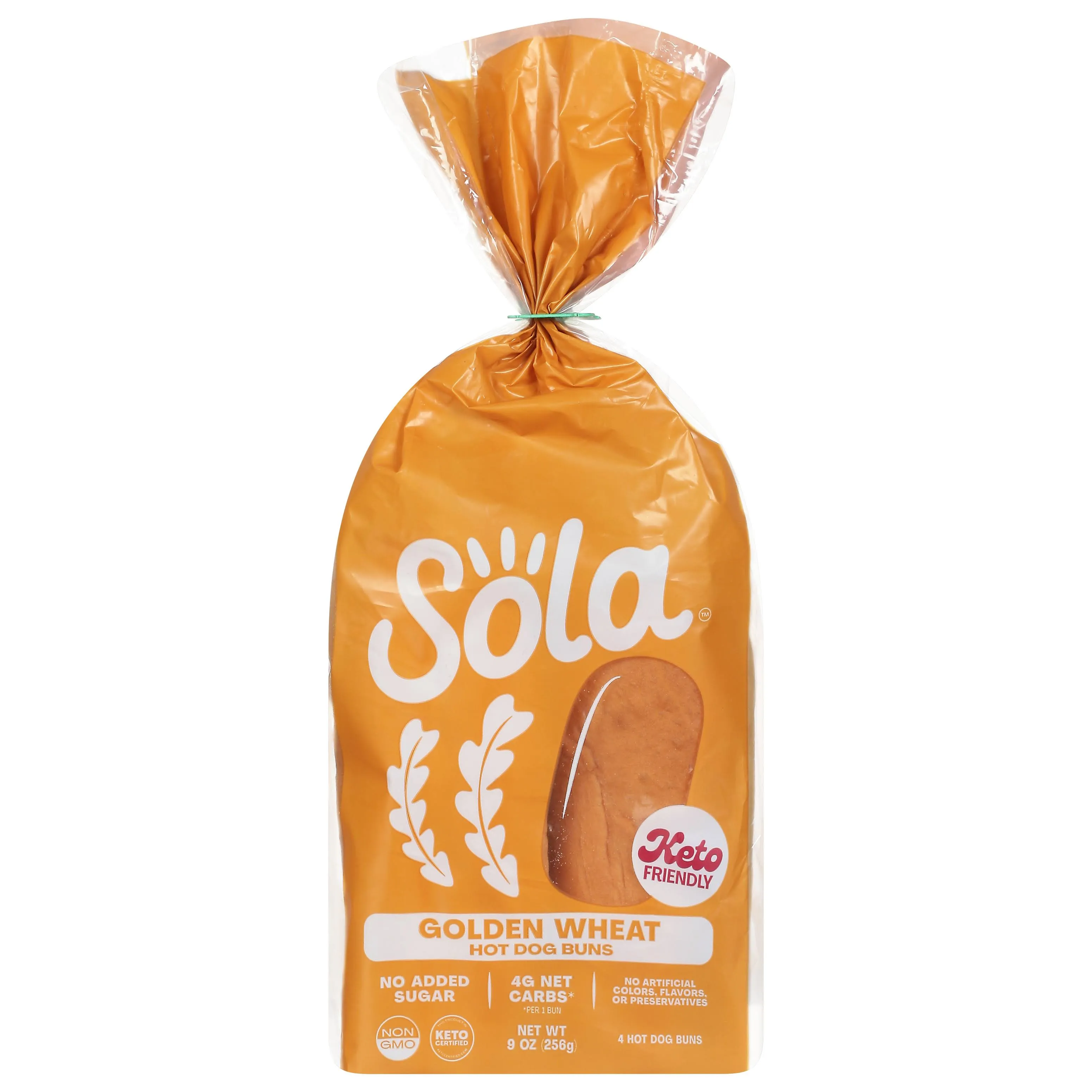 SOLA Low Carb & Keto Friendly Grilling Variety Pack - 1 Golden Wheat Burger Buns, 1 Golden Wheat Hot Dog Buns, 1 Sweet & Buttery Bread, (Pack of 3)