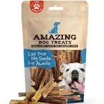 Amazing Dog Treats - 4-6 Inch Variety Bully Sticks (1 lb) - Premium Dog Chews - All Natural Rawhide Alternative - Long Lasting Dog Treats - No Hide Dog Chew - 100% Beef - Promotes Canine Dental Health