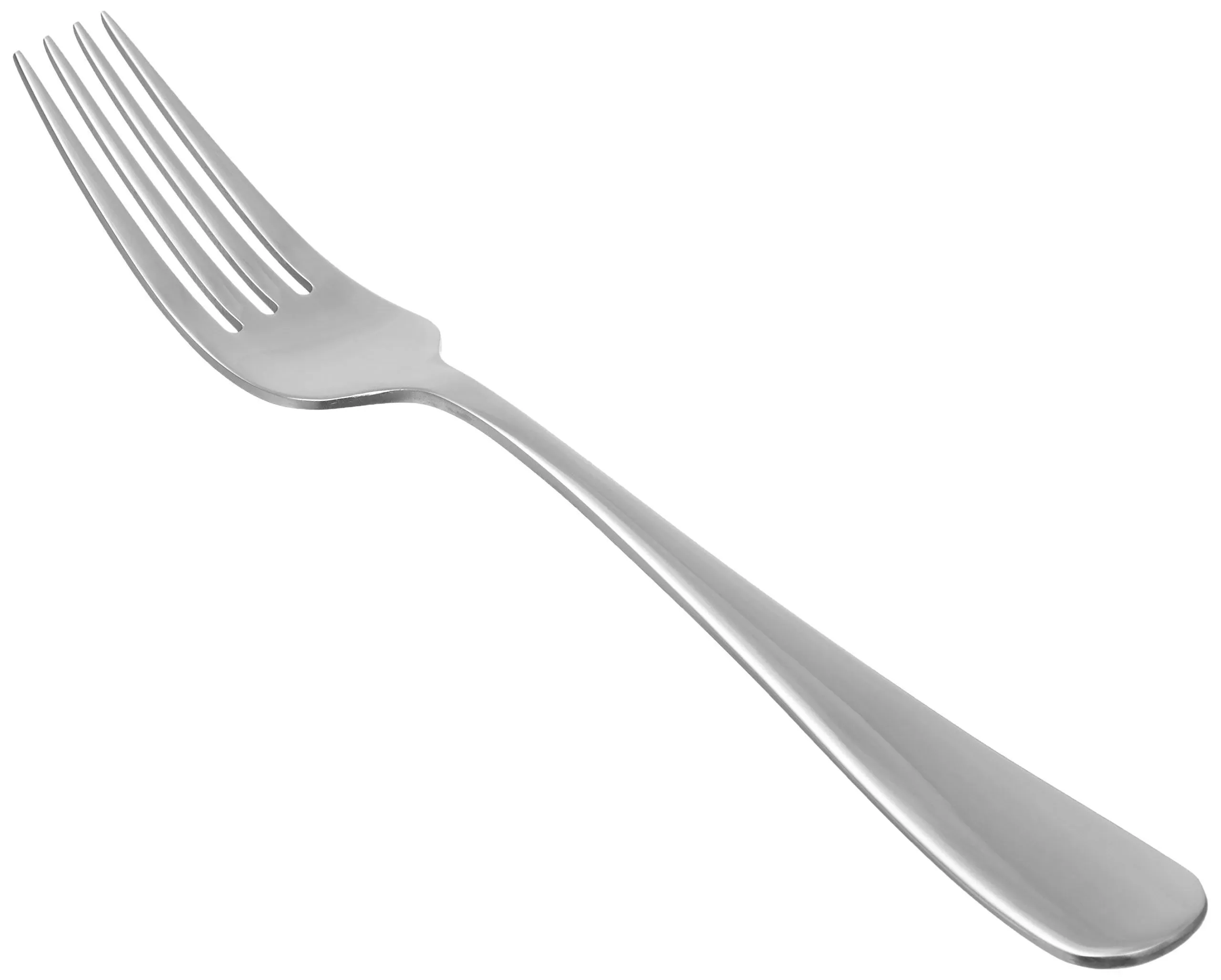 AmazonBasics Stainless Steel Dinner Forks,Pack of, Round Edge