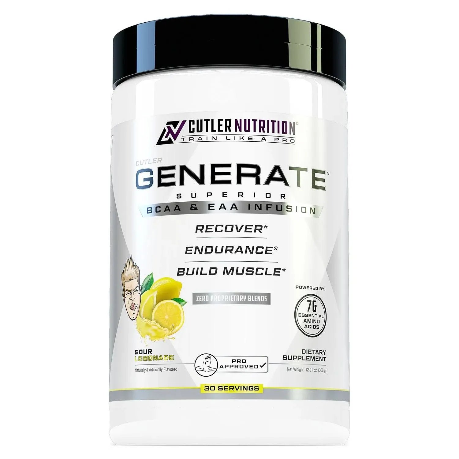 Cutler Nutrition Generate EAA and BCAA Powder: Best Branched Chain Amino Acids ...