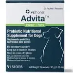 VetOne Advita Probiotic Nutritional Supplement for Dogs - 30 Packets