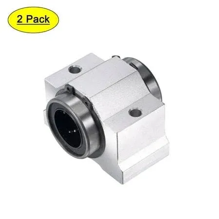 uxcell SCV25UU Linear Ball Bearing Slide Block Units, 25mm Bore Diameter 2pcs