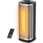 Dreo Space Heaters for Indoor Use, 1500W Fast Heating Ceramic Electric & Portable Heaters with Thermostat, 70° Oscillation, Tip-over & Overheat Protection, 12H Timer, for Office, Bedroom, Living Room