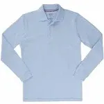 Long Sleeve Pique Polo