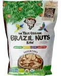 Floresta Em Pé The True Organic Premium Brazil Nuts (15oz) Raw & Unsalted | Kosher | Non-GMO | Certified Organic | Fresh | Vegan | Gluten Free | Keto