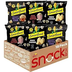 Smartfood Popcorn Variety Snack Pack, 40 Count