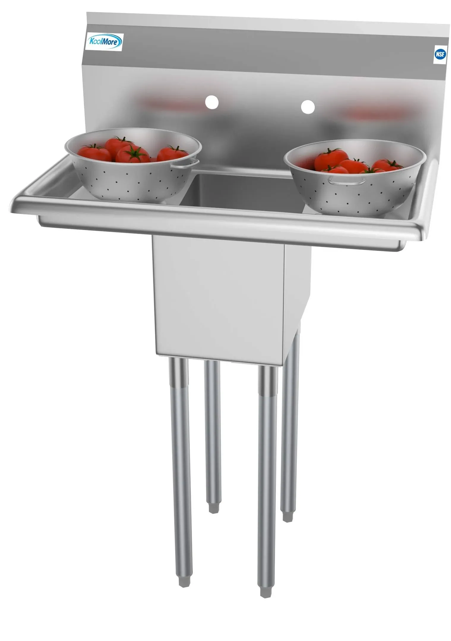 - SA101410-10B3 1 Compartment Stainless Steel NSF Commercial Kitchen Prep &amp; Util