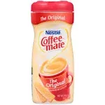 Coffee-Mate Non-Dairy Powdered Creamer, Original, 11 oz Canister, 12/Carton