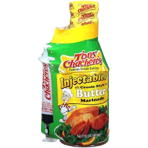 Tony Chachere&#039;s Famous Creole Cuisine Injectable Butter Marinade 17 fl oz