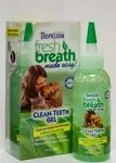 TropiClean Fresh Breath for Dogs | No Brush Dental Gel for Dogs | Dog Dental Gel & Toothpaste for Plaque, Tartar & Stinky Breath | Made in the USA | 4 oz.TropiClean Fresh Breath for Dogs | No Brush Dental Gel f…