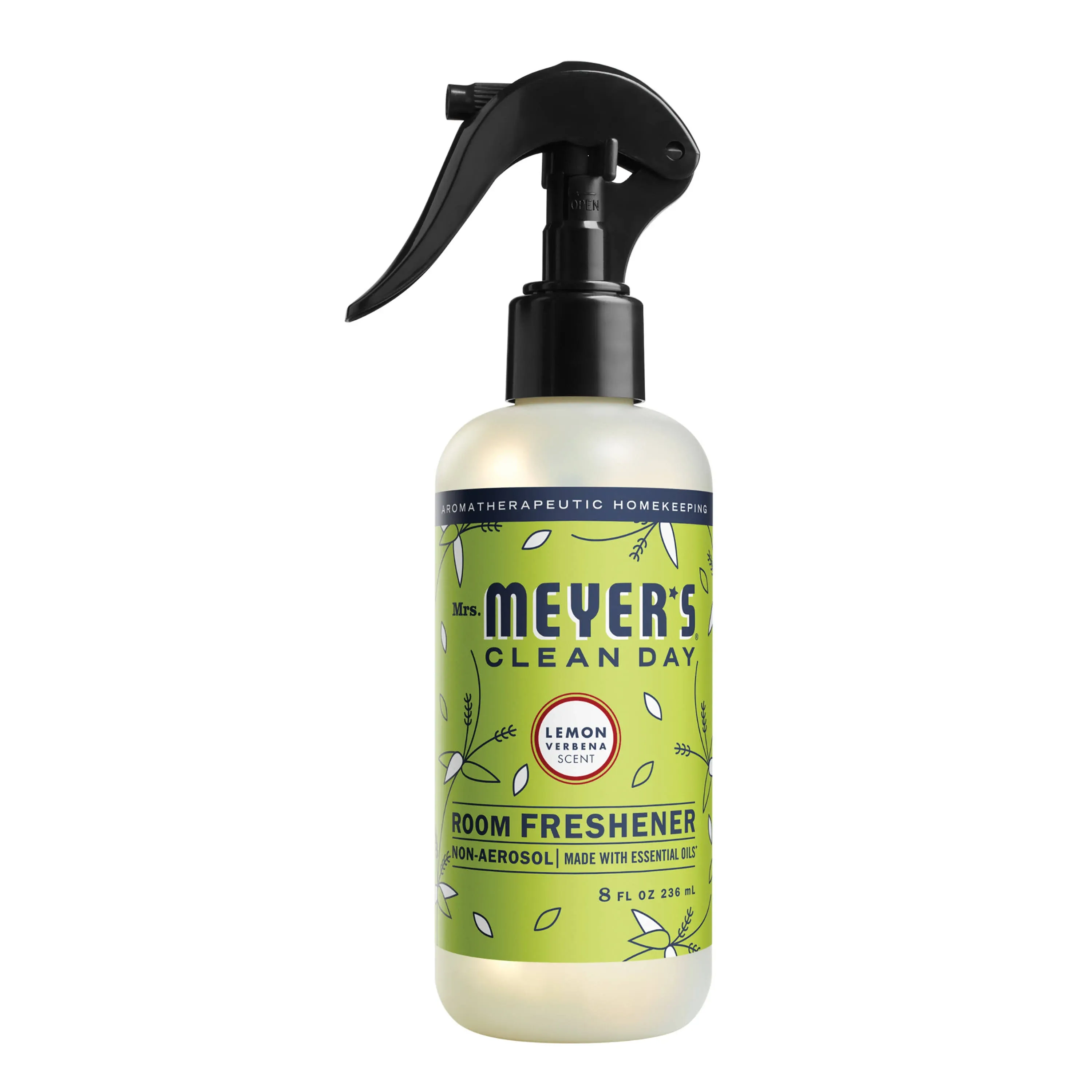 Mrs Meyers Room Freshener, Lemon Verbena Scent - 8 fl oz