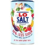 Lo Salt Salt, Reduced Sodium - 12.25 oz