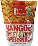 Made in Nature, Organic Dried Mangoes, Sun-Ripened, Unsulfured, 8 oz (227 g)