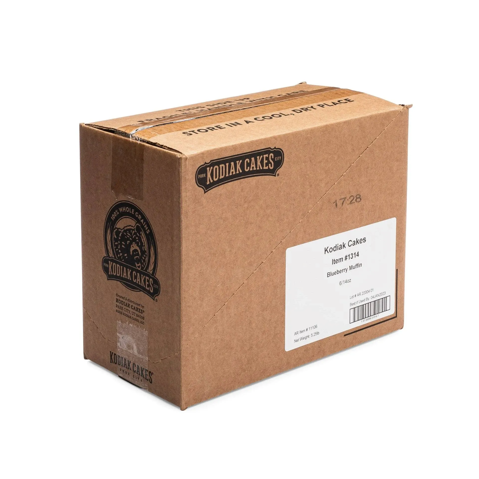 Kodiak Cakes 1314, 14 oz Blueberry Muffin Mix (6/Case)