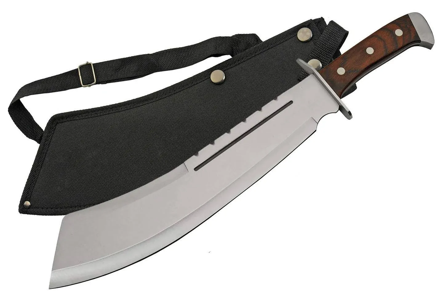 Szco Rite Edge 13.5" Wood - Bully Machete SS W/SHTH