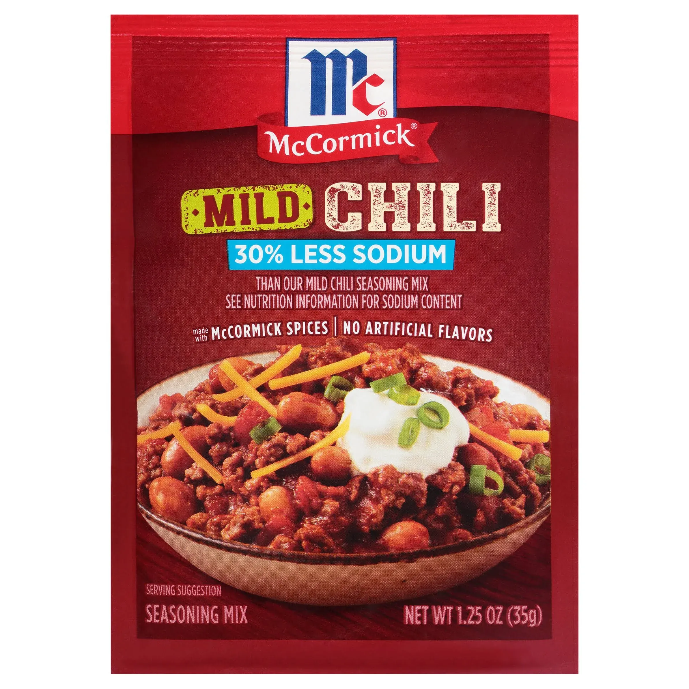 Mccormick Seasoning Mix, Chili, Mild - 1.25 oz