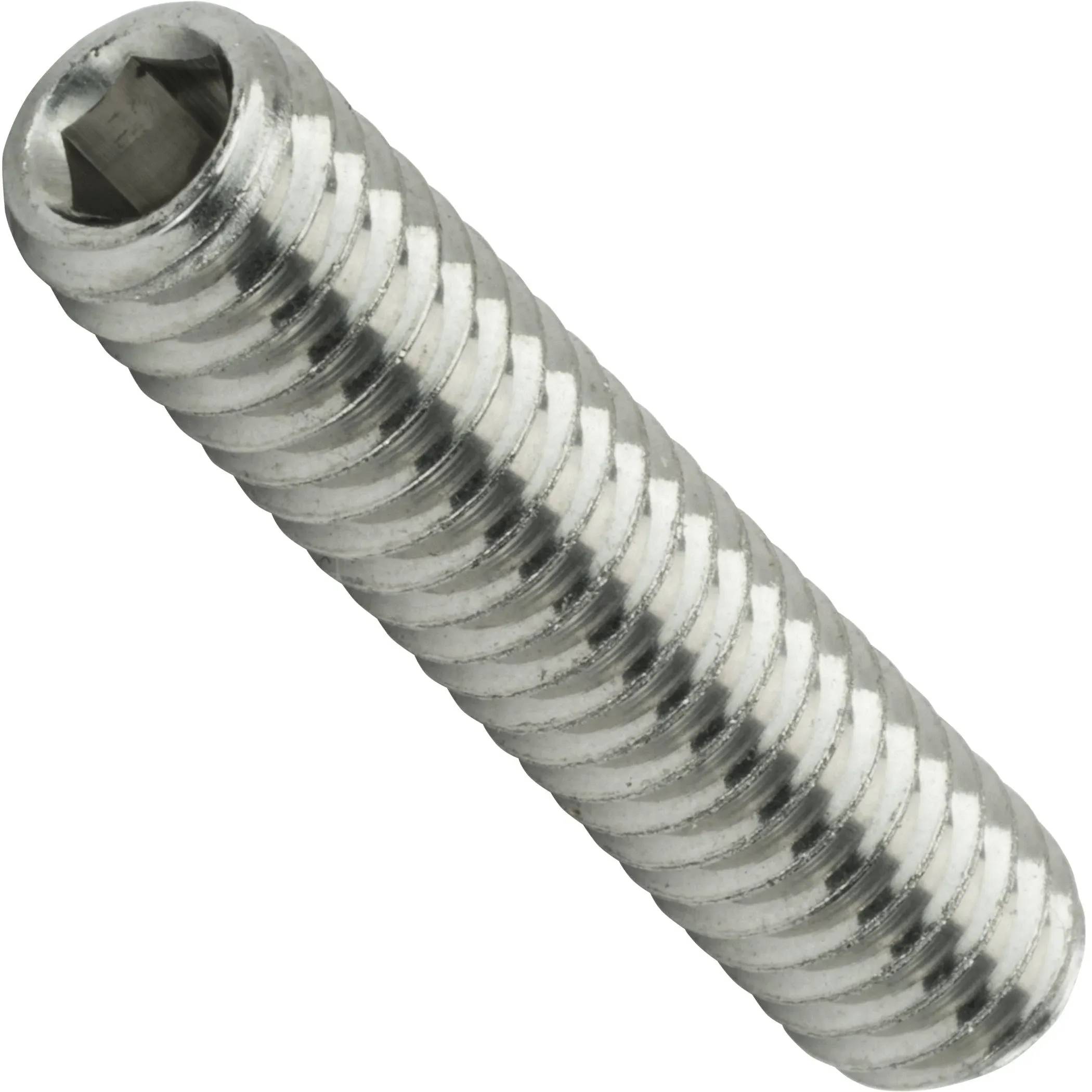 Stainless 4-40 x 1/2" (1/4" to 1" Available) Socket Set Screws Cup Point, Stainless Steel 50 Qty W/Hex Key Wrench (4-40 x 1/2")