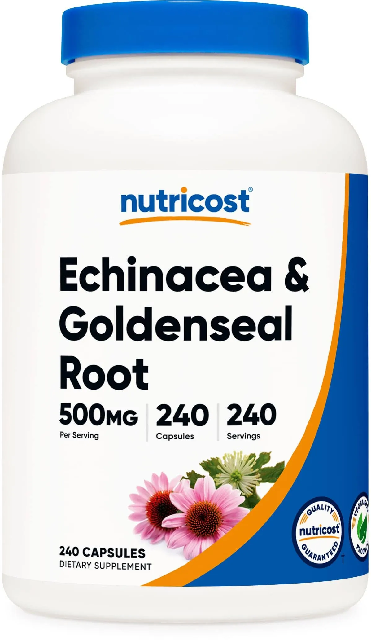 Nutricost Echinacea &amp; Goldenseal Root 500mg