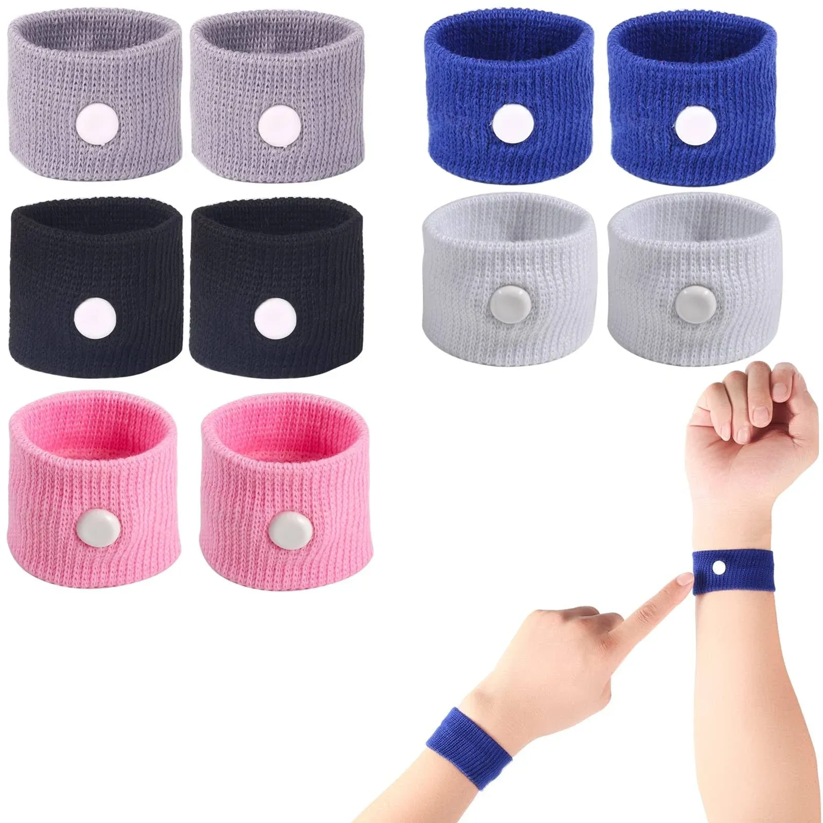 LYJEE Motion Sickness Nausea Relief Wristbands