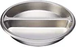 Round Divided Food Pan for 6 Qt Chafer