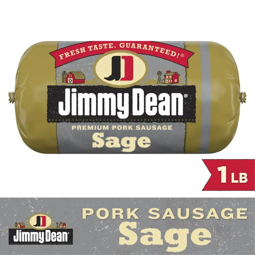 Jimmy Dean Sage Pork Sausage - 16 oz roll