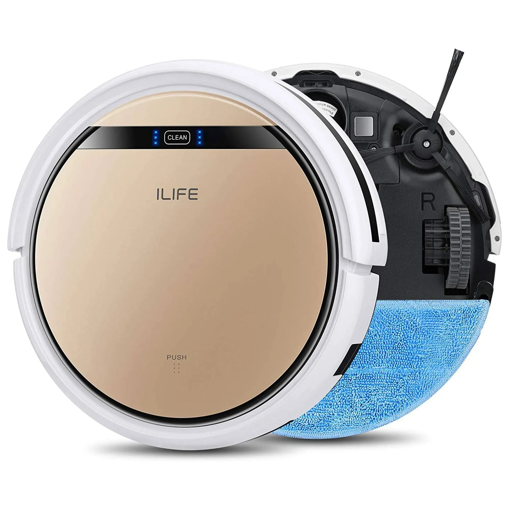 ILIFE V5s Pro Robot 2 in 1 Vacuum for Hard Floor and Low Pile Carpet (For Parts)