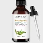 Majestic Pure Rosemary Essential Oil - Pure and Natural Aromatherapy Oil - Therapeutic Grade, 4 fl. oz.