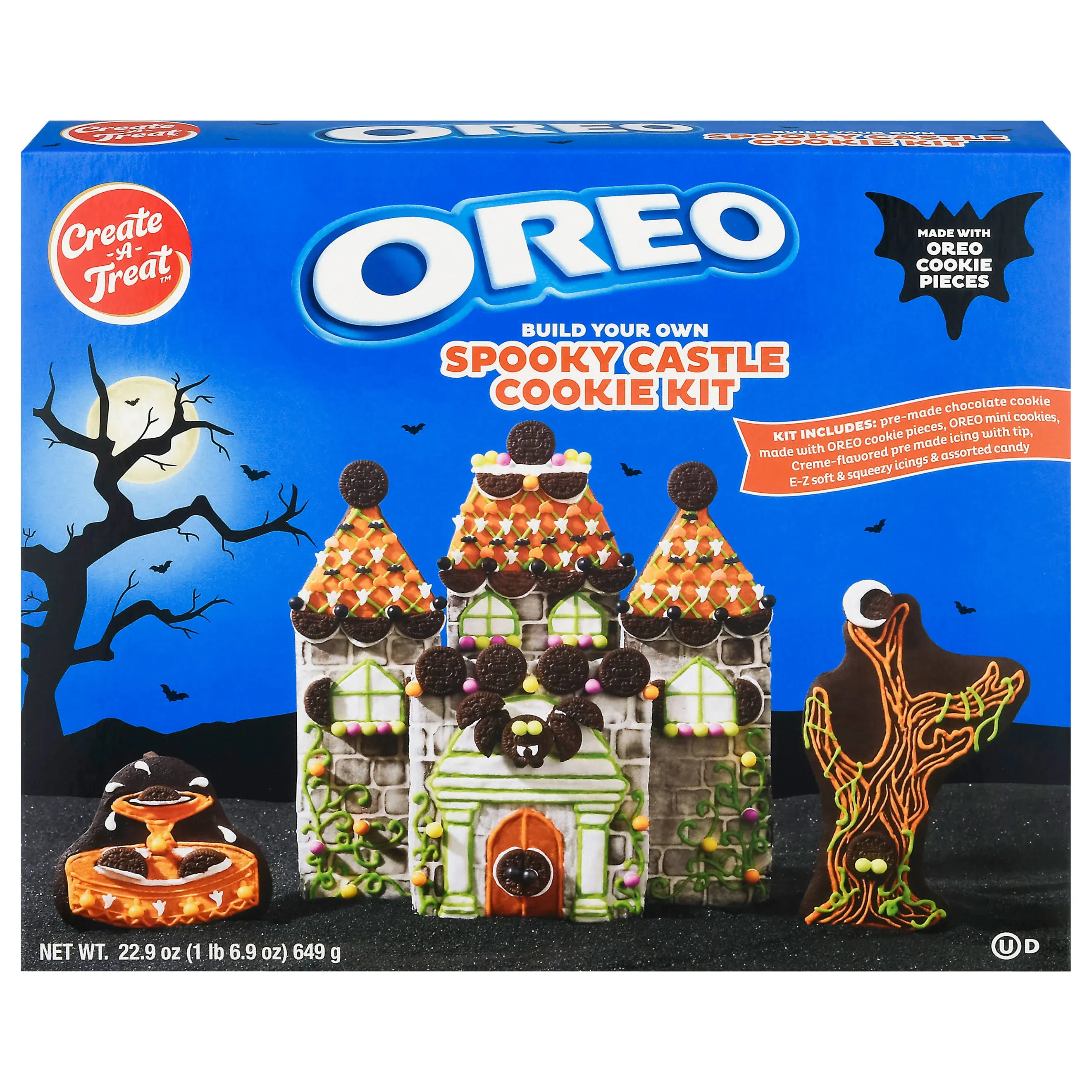 Create A Treat Oreo Spooky Castle Cookie Kit