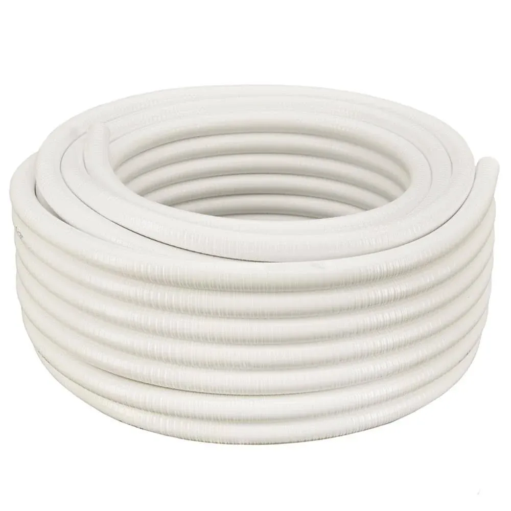 3&#034; Dia. White Flexible PVC Pipe, Hose &amp; Tubing for Spas &amp; Pools