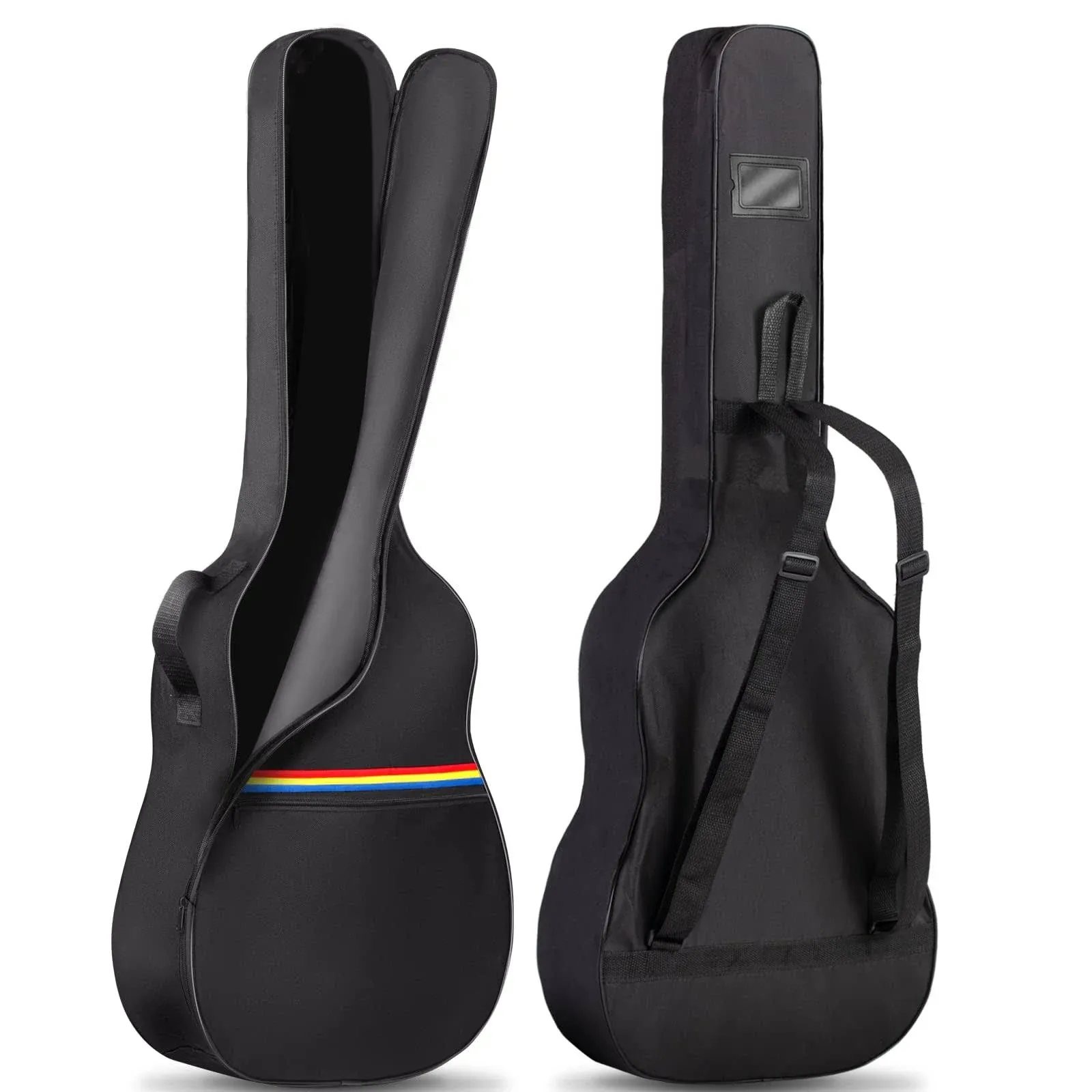 Guitar Bag Acoustic 41 Inch Dust Cover Soft Dustproof Guitar Gig Bag for Acoustic Classical Guitars No Padding - Black | Reverb