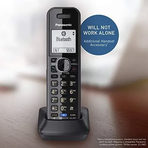 Panasonic Dect 6.0 2-Line Landline Cordless Handset