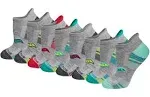 Saucony Women's Performance Heel Tab Athletic Socks (8 & 16 Packs) Grey Assorted