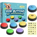 ChunHee Dog Button Mat for Dog Communication Buttons - Dog Buttons for Communication Board with Stickers Dog Speaking Word Training Talking Button