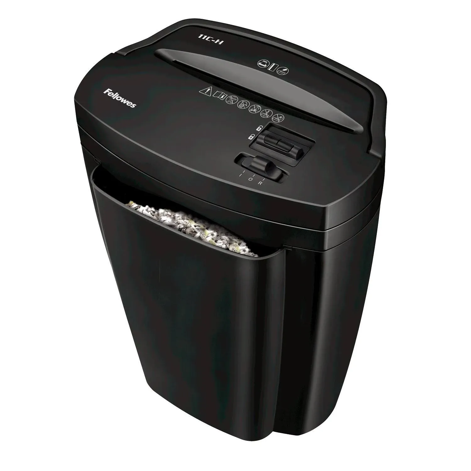 Fellowes Powershred 11C-H Cross-Cut Paper Shredder Black