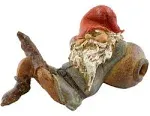 Top Collection Miniature Fairy Garden and Terrarium Garden Gnome Napping Statue