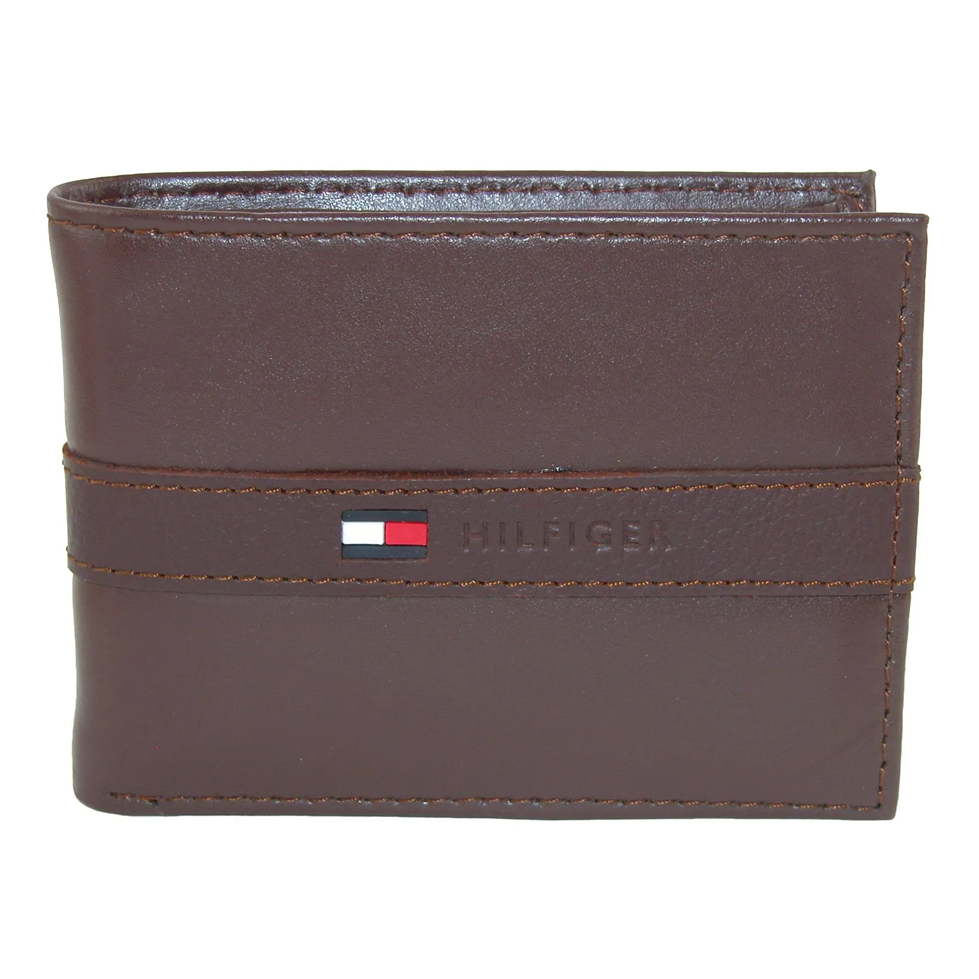 Tommy Hilfiger Men's Bifold Leather Ranger Wallet 31TL22X062